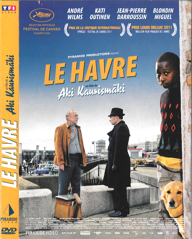 Affiche du film <i>Le Havre</i>, d’<a href='spip.php?page=biographie&id_article=444'>A. KAURISMÄKI</a>