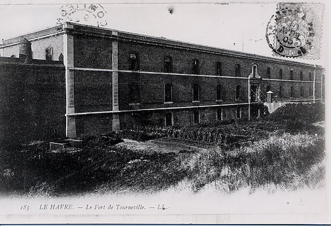 Fort de Tourneville, Carte postale