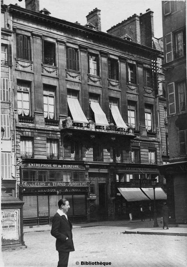 Hôtel Saint-Louis, rue Faidherbe, 1928